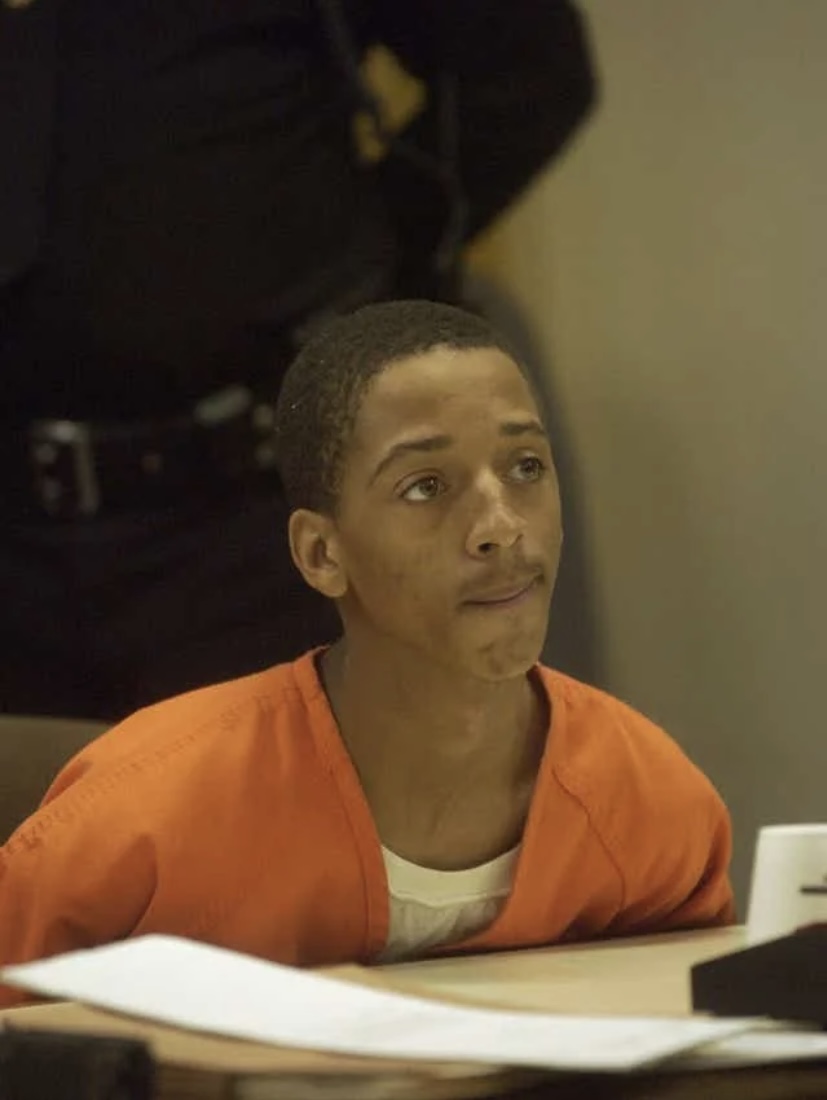 Taron Hill, age 18, at his 2006 trial